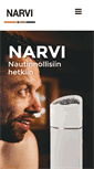 Mobile Screenshot of narvi.fi